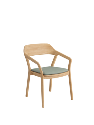 Cushion for Luton Armchair Mineral/seams Mineral